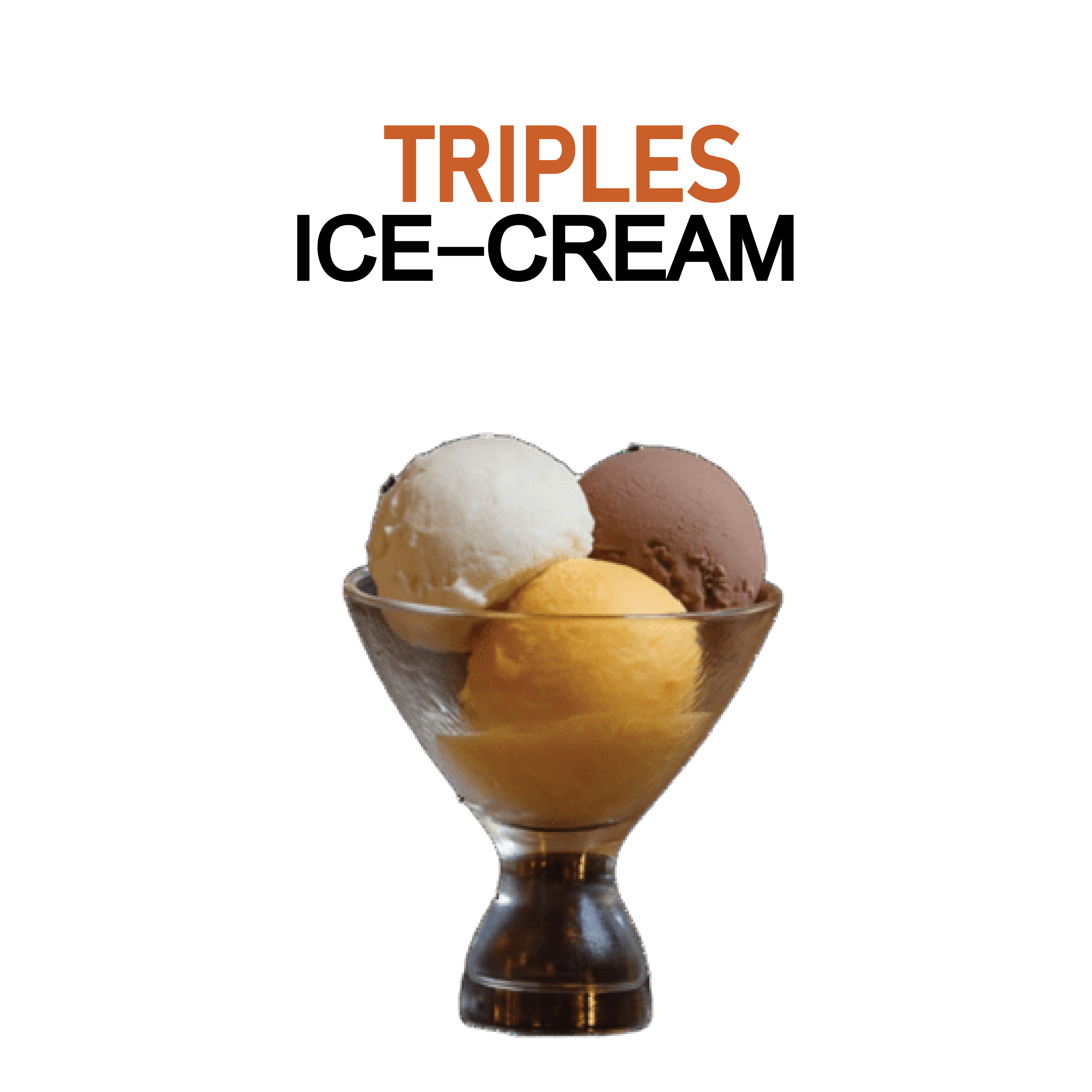 Triples Ice-cream